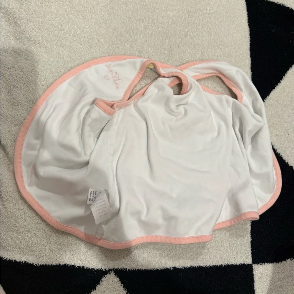 Pristine Like new JAMES & LOTTIE girl's two piece short set in full bloom 3T - Picture 8 of 10